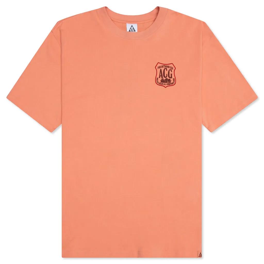 ACG T-Shirt - Light Madder Root