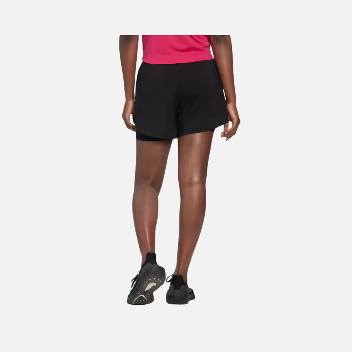 Adidas Aeroready Made For Women's Training Two-in-one Short -Black/White