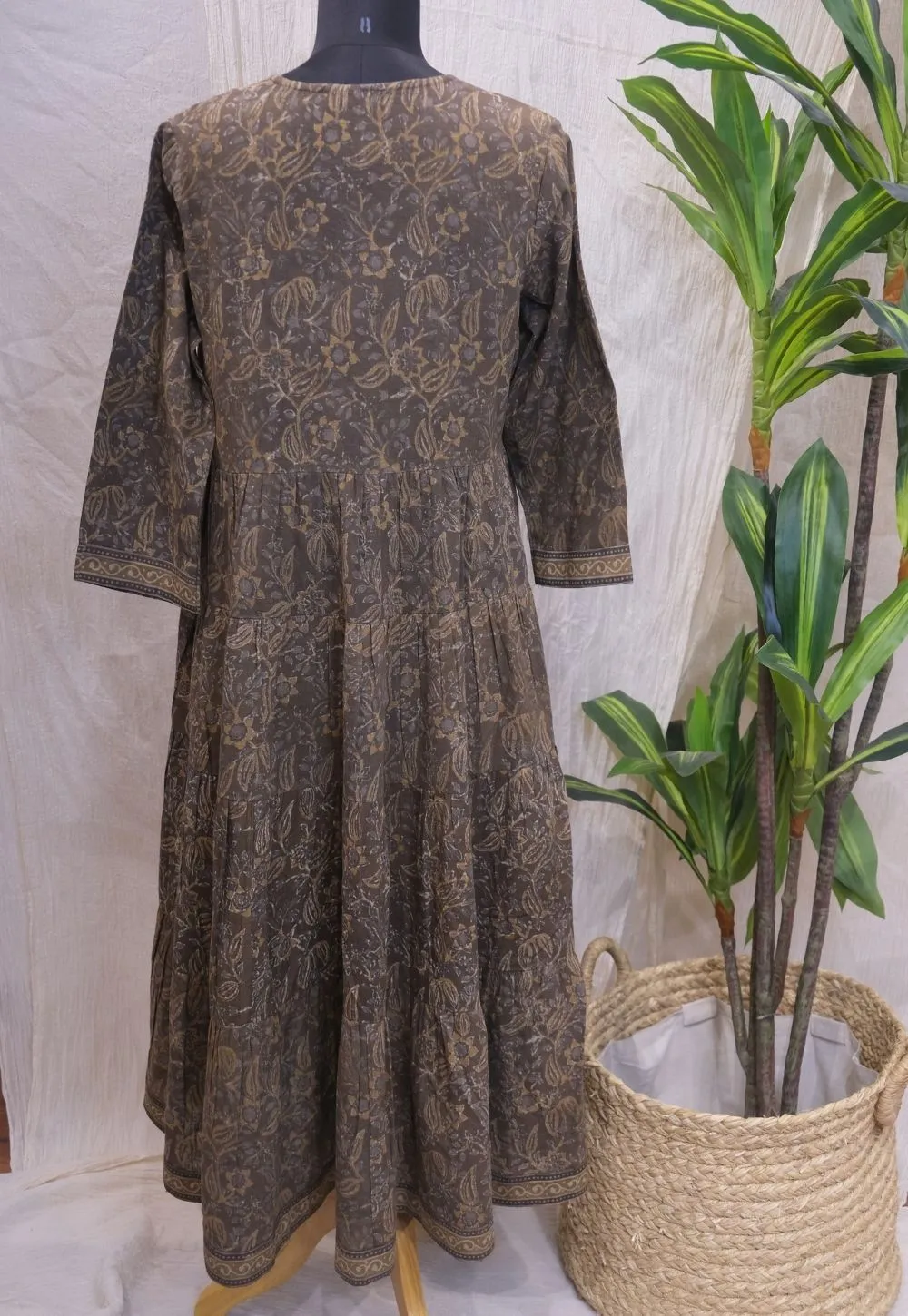 Arfa Dabu Cotton Kurta