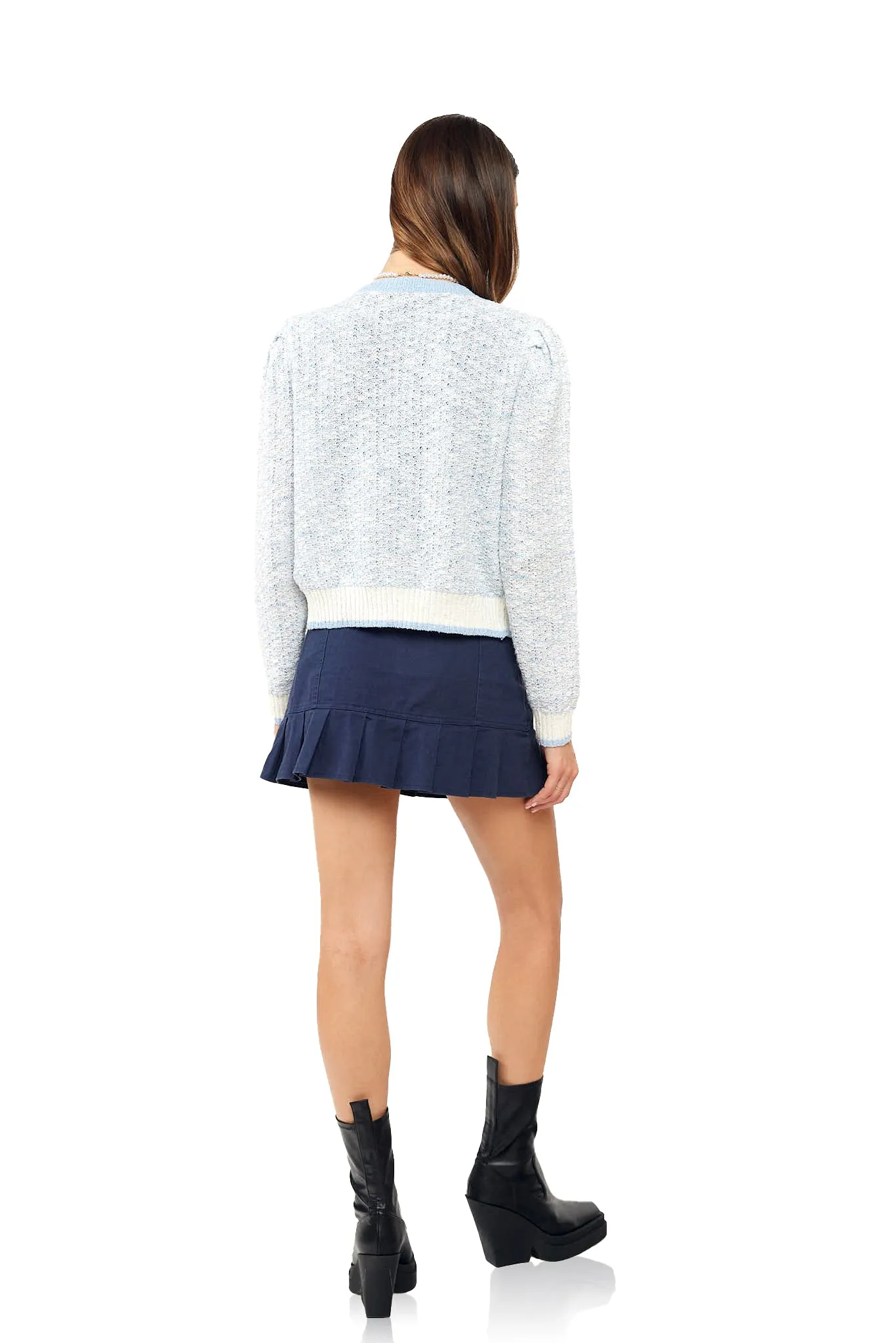 BESTIA Pearl Knit Cardigan