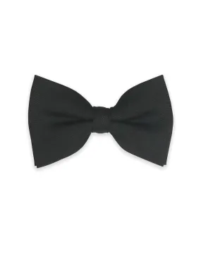 Black Cotton Bow Tie