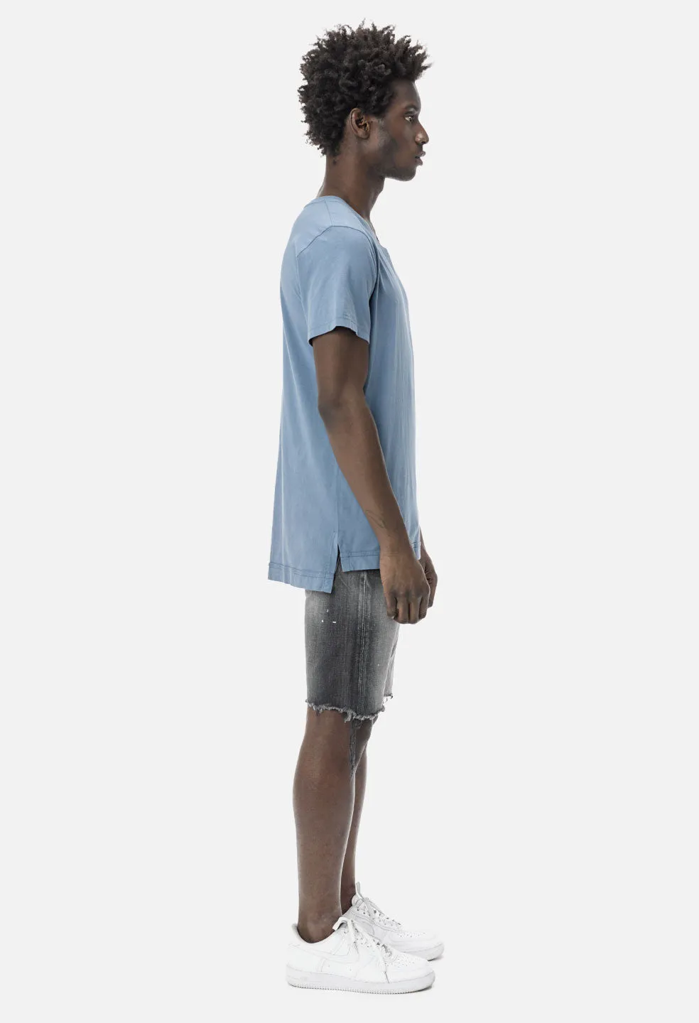 Cotton Mercer Tee / Ocean