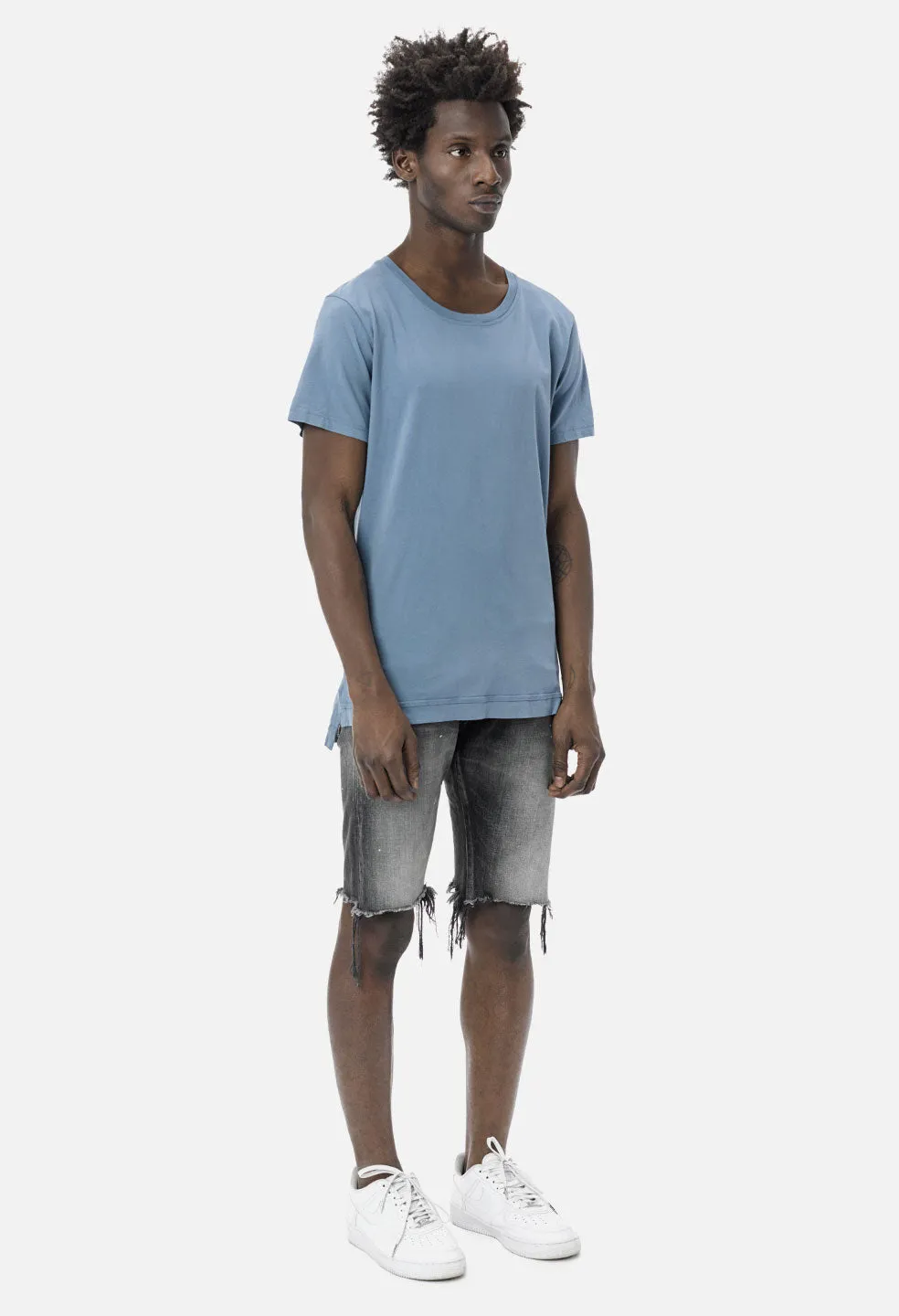 Cotton Mercer Tee / Ocean