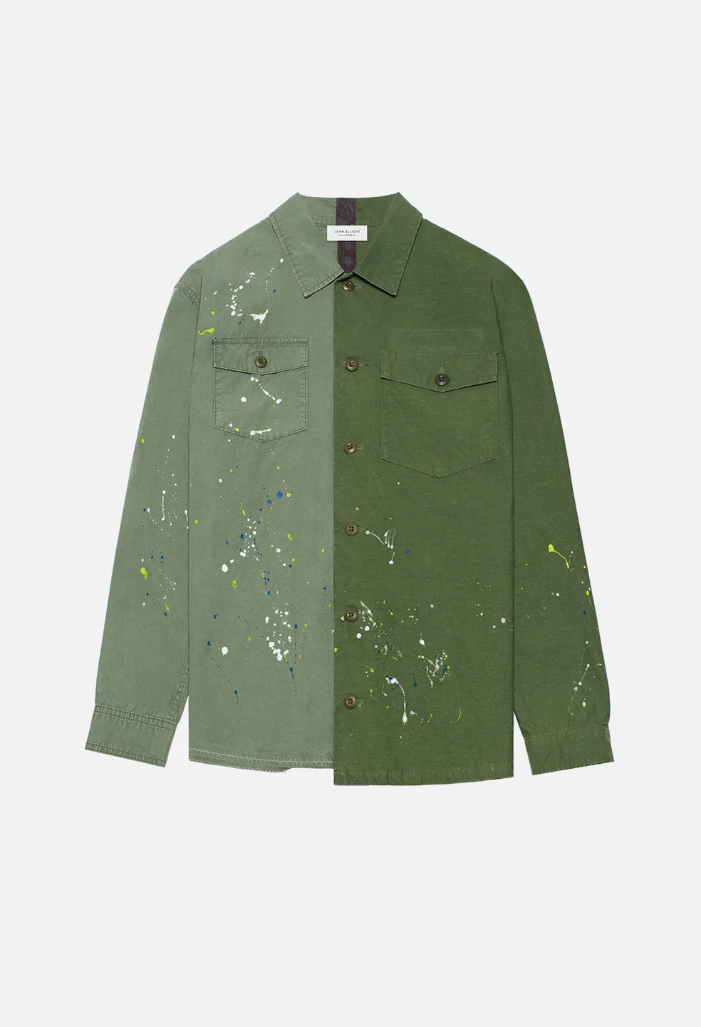 Distorted Military Shirt / Army Green