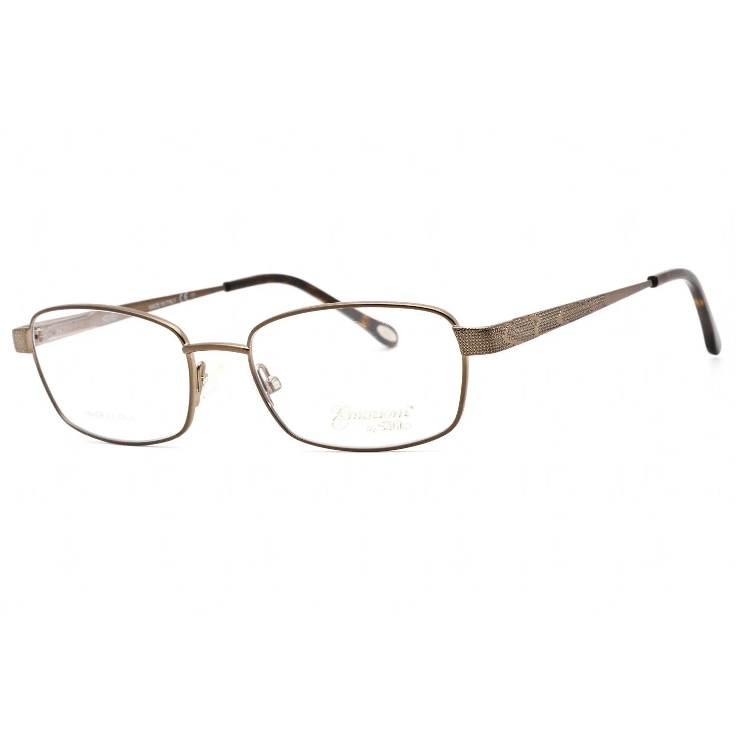 Emozioni EM 4406 Eyeglasses BROWN HAVANA/Clear demo lens