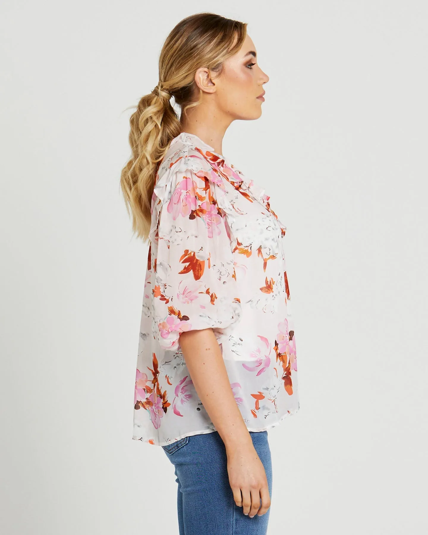 Fate   Becker Imagintation Top - Spring Floral