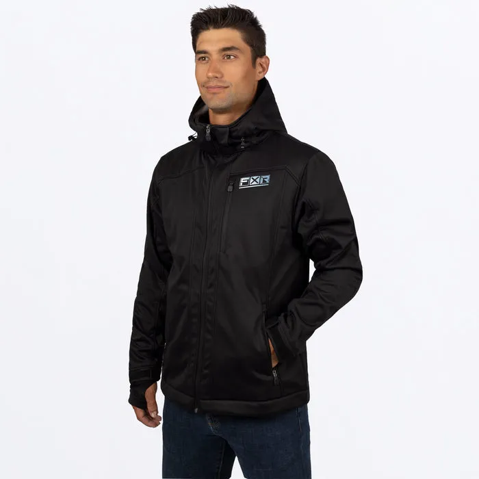 FXR Men's Renegade Softshell Black/Steel