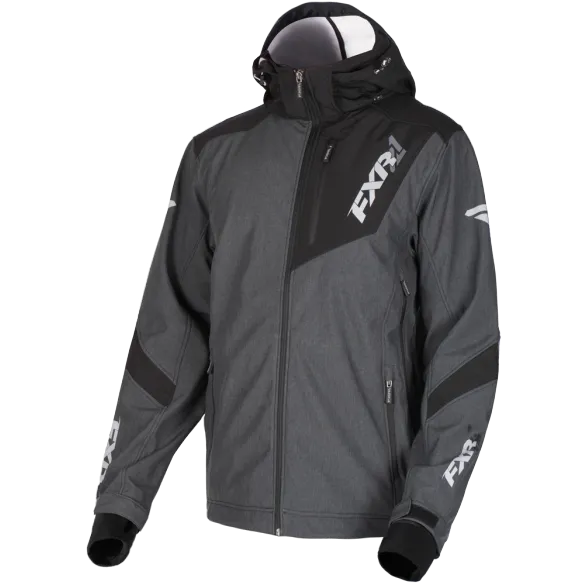 FXR Renegade 2019 Softshell Jacket Heather Black