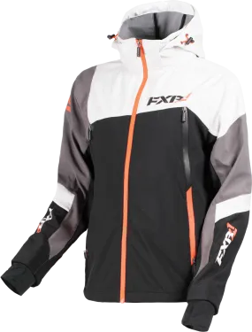 FXR Renegade Softshell Char/White/Orange