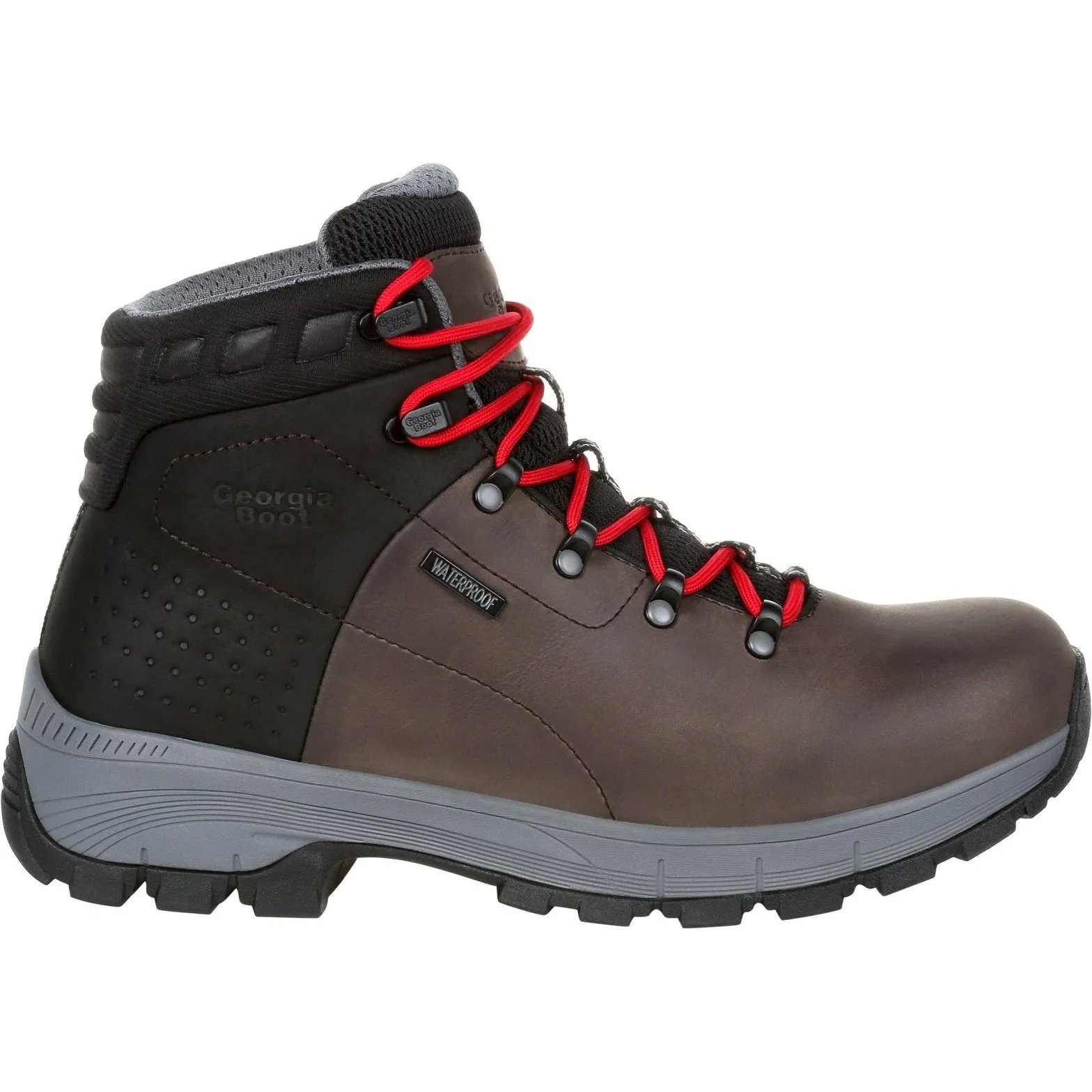 Georgia Men's Eagle Trail 6" Soft Toe WP Work Boot - Brown - GB00399