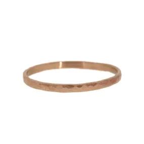 Gold Textured Ring