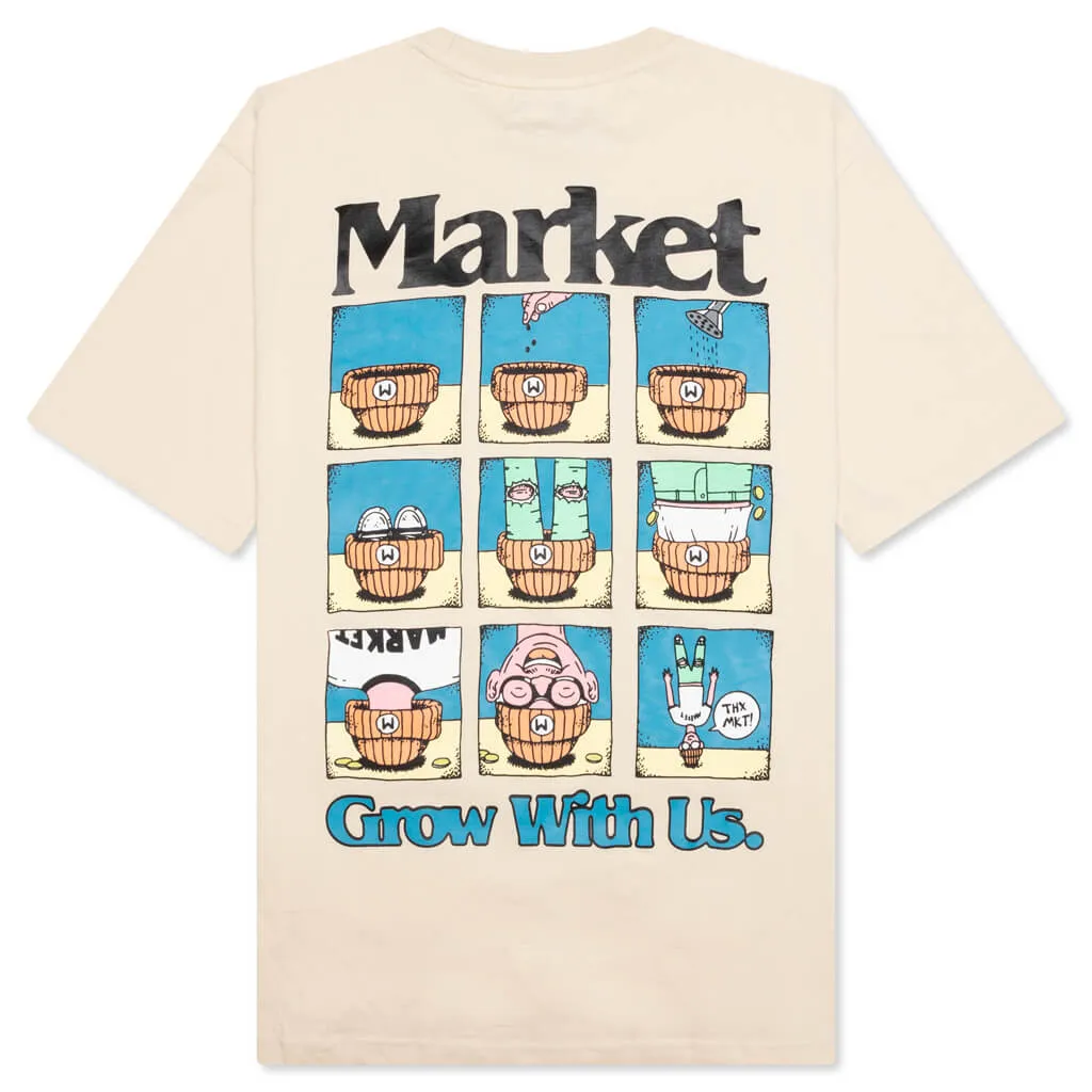 Grow with Us T-Shirt - Ecru