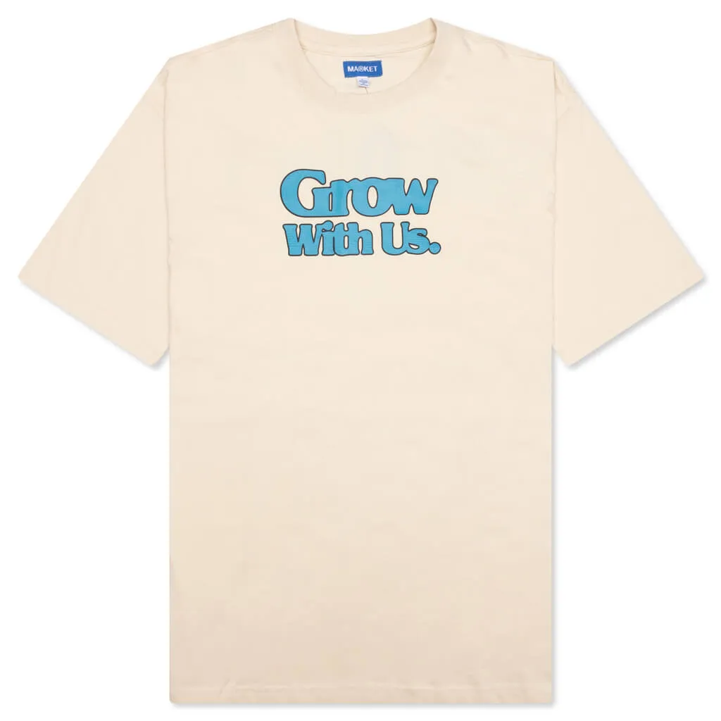 Grow with Us T-Shirt - Ecru