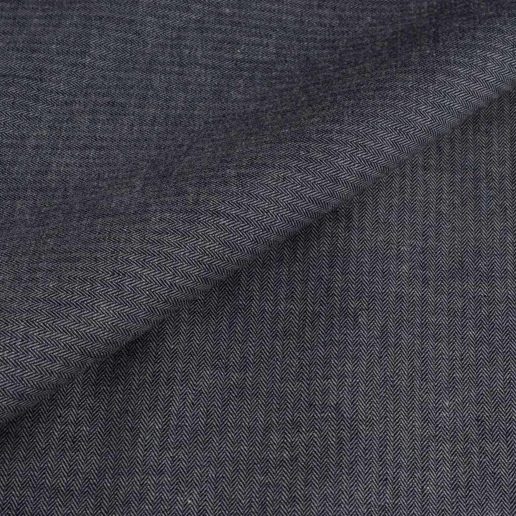 Japanese Indigo Herringbone Selvedge Shirt