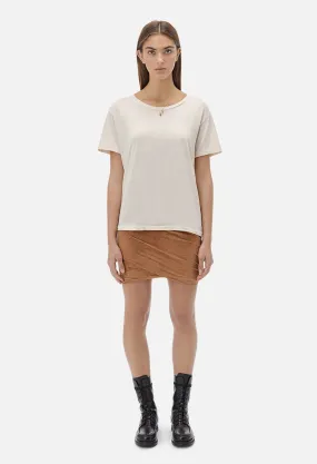 Jersey Relaxed Tee / Alabaster