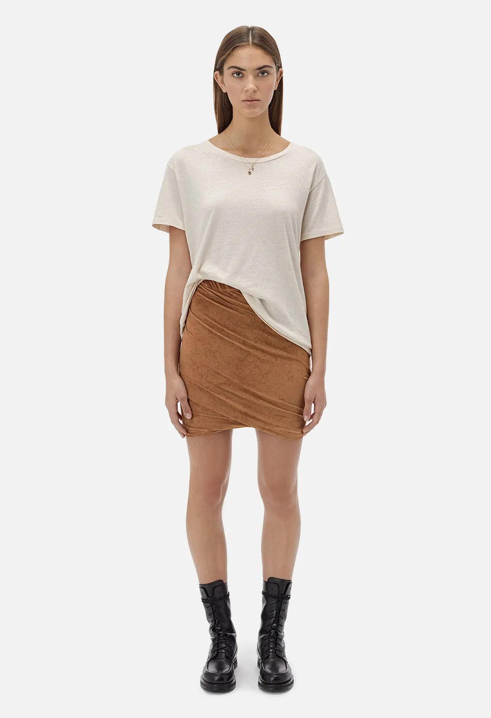 Jersey Relaxed Tee / Alabaster