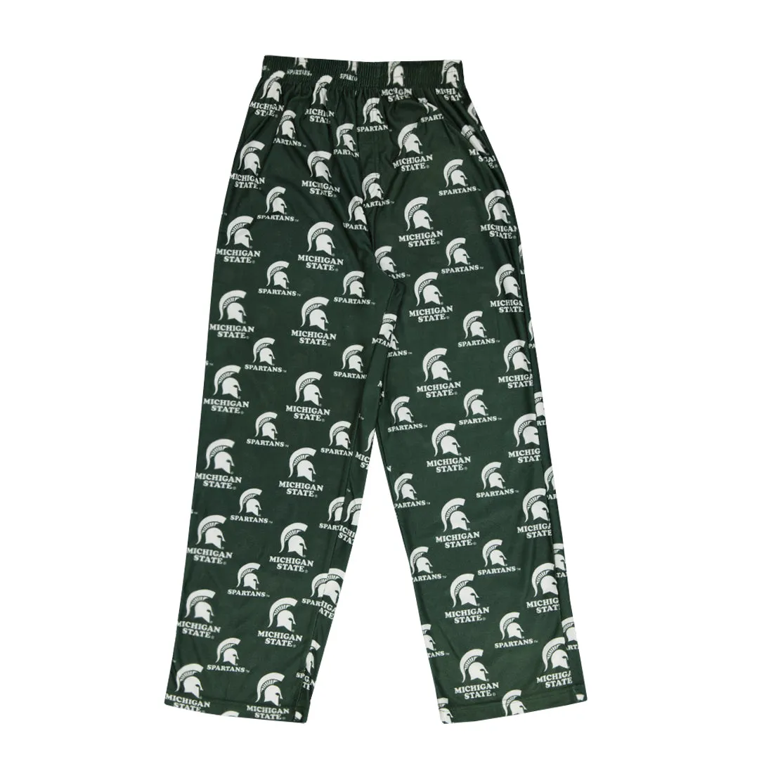 Kids' (Junior) Michigan State Spartans Printed Sleep Pant (KD8LF4 59)