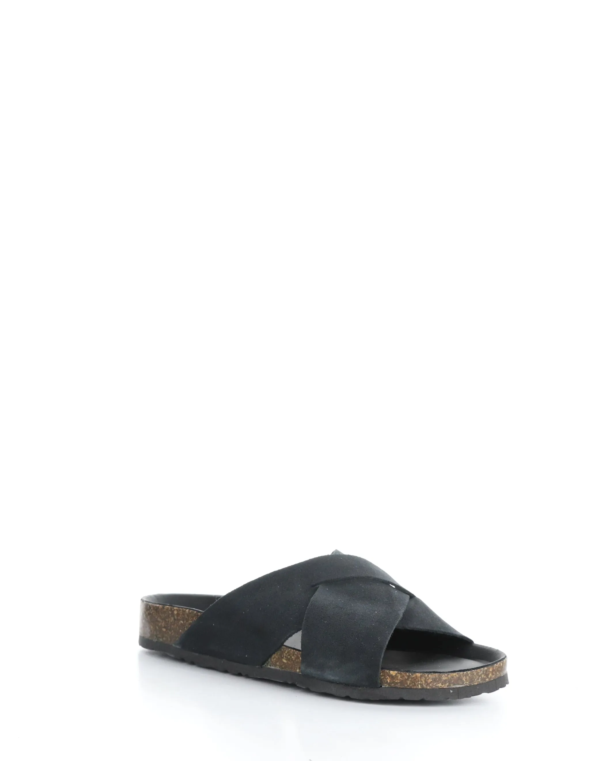 MAISIE BLACK Slip-on Sandals