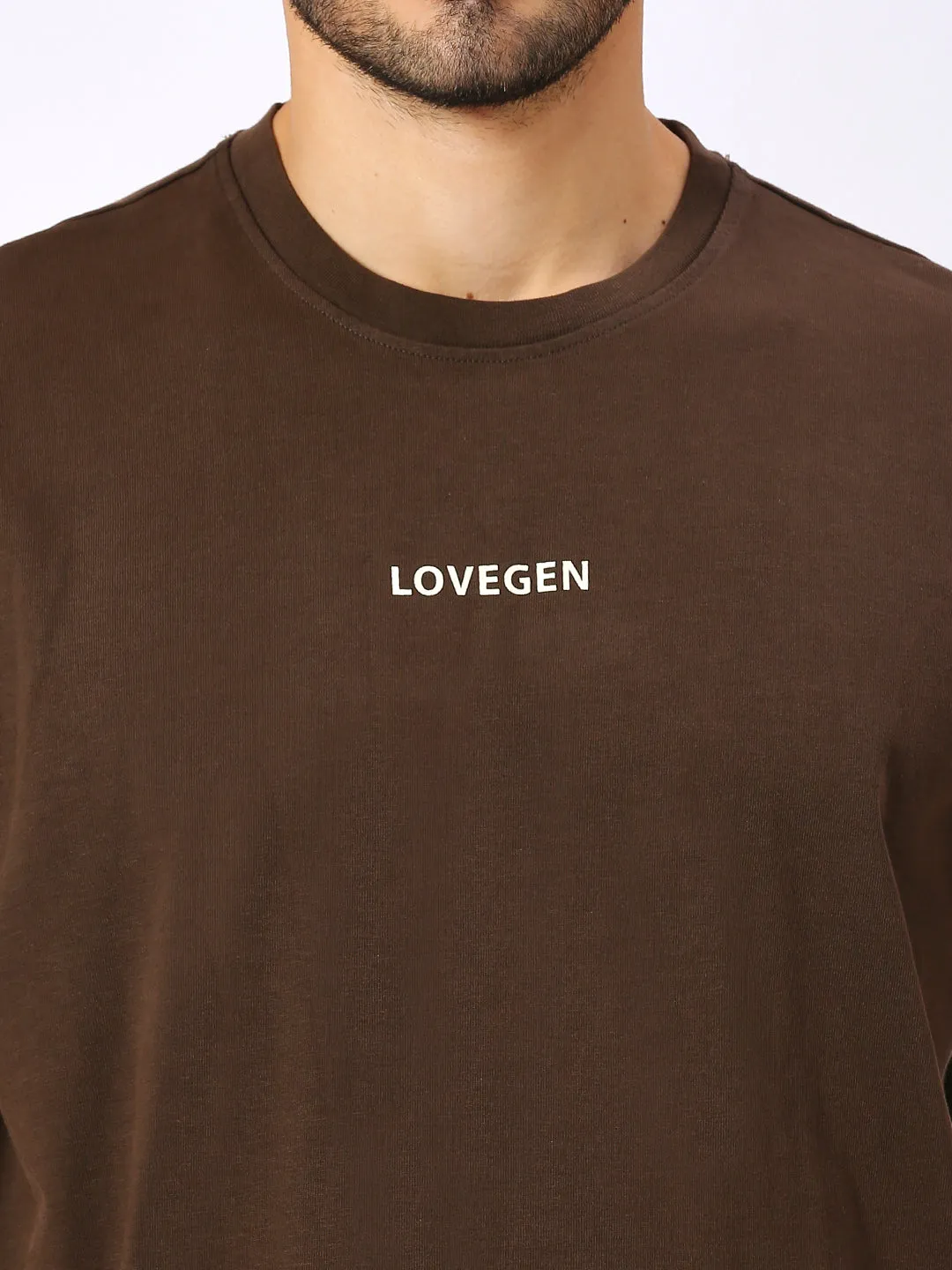 Men's Brown T-shirt  Globe