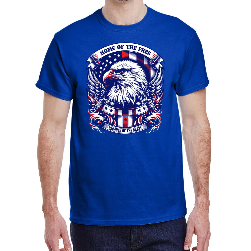 Men's Home of the Free Eagle T-Shirt