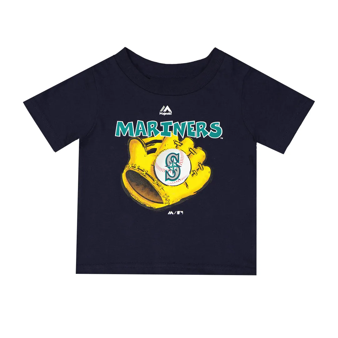 MLB - Kids' (Infant) Seattle Mariners Mitt T-Shirt (M2SA52W 26)