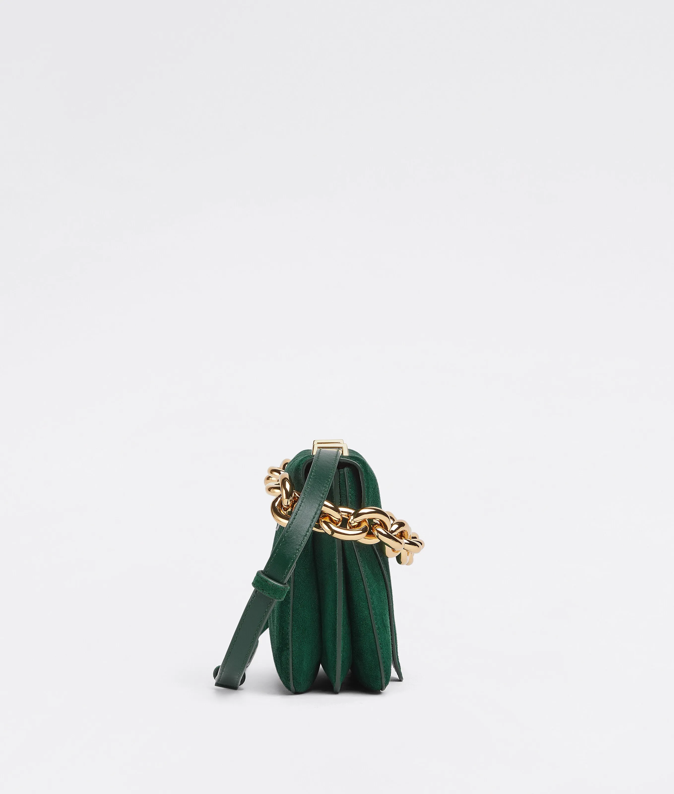 Mount Medium Suede, Emerald/Gold