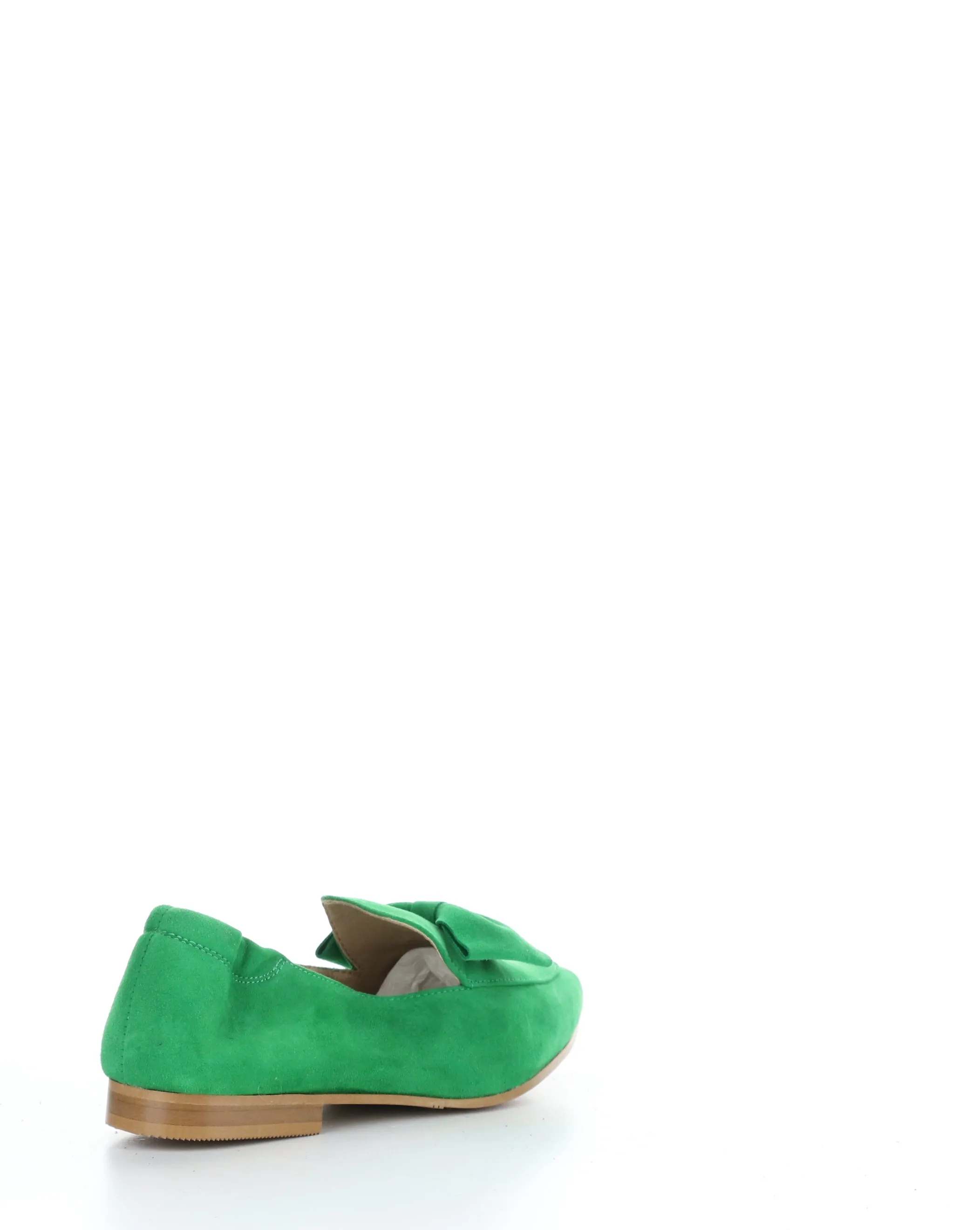 NICOLE Green Elasticated Shoes