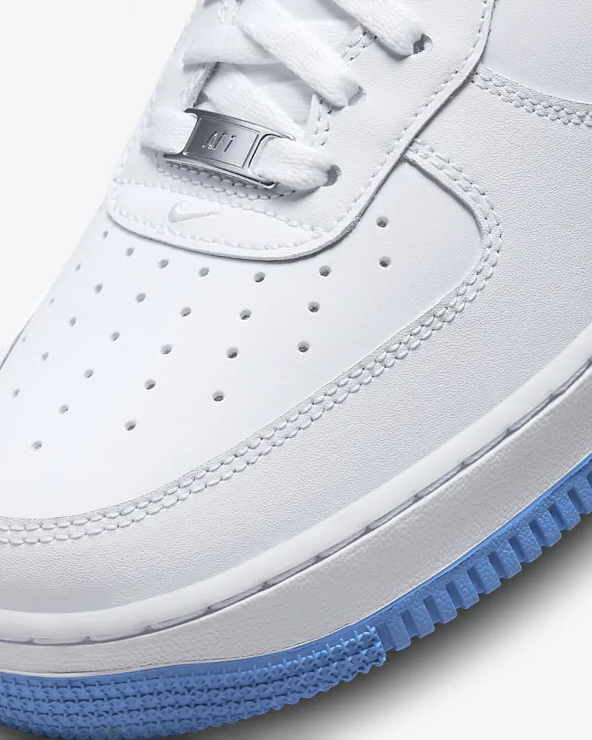 Nike Air Force 1 '07 Low White University Blue Sole