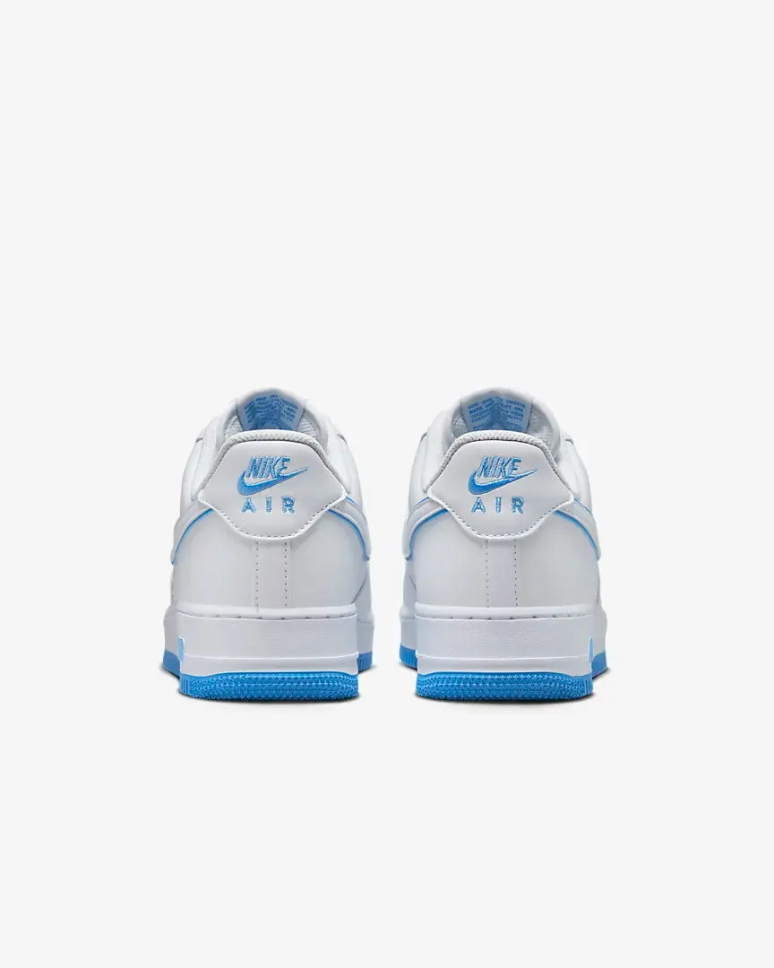 Nike Air Force 1 '07 Low White University Blue Sole