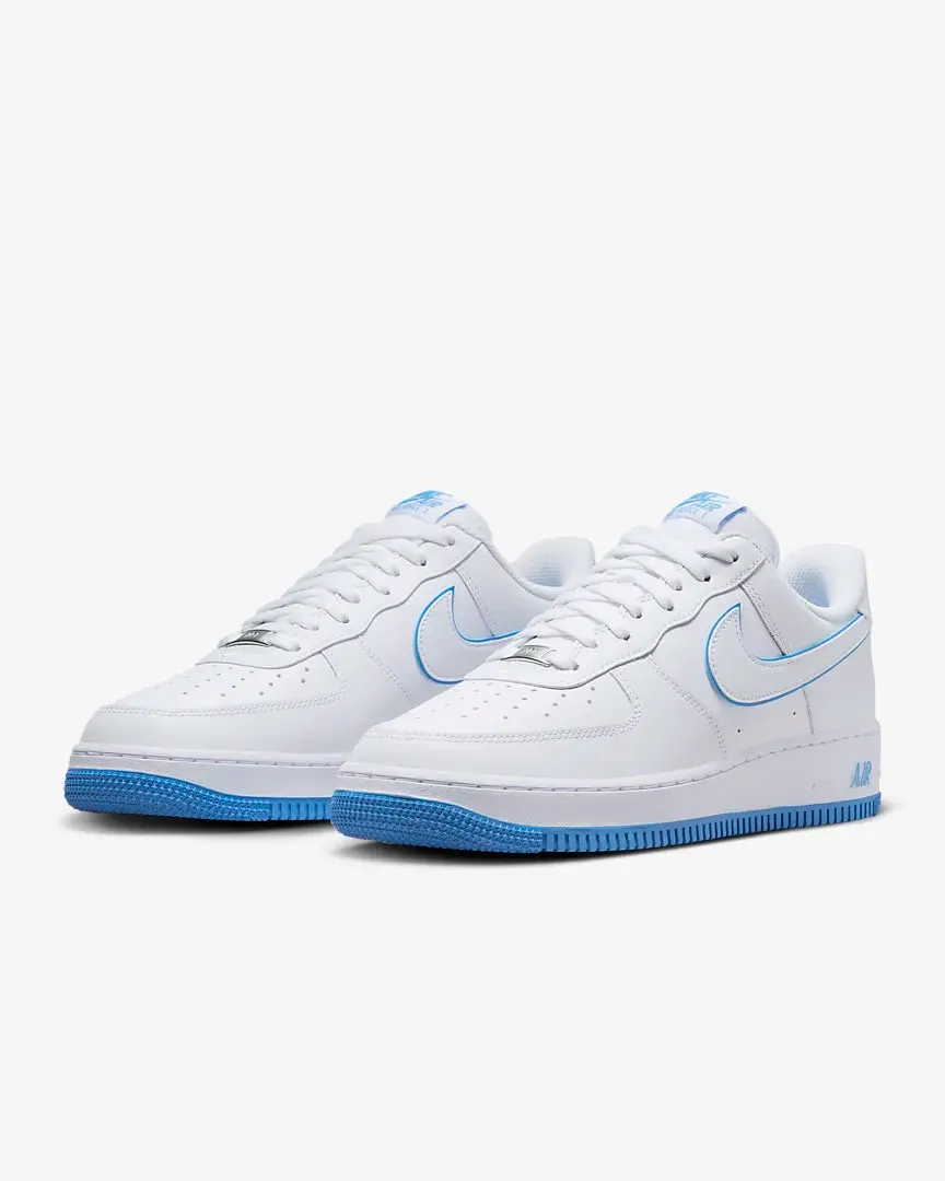 Nike Air Force 1 '07 Low White University Blue Sole