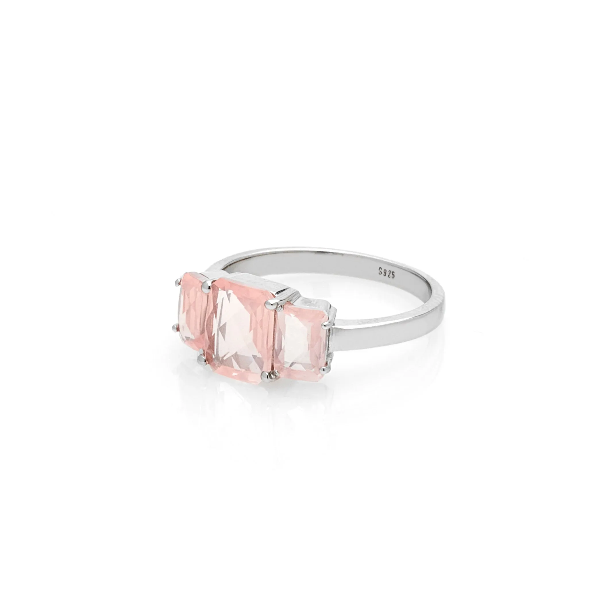 Reverie / Ring / Rose Quartz   Silver