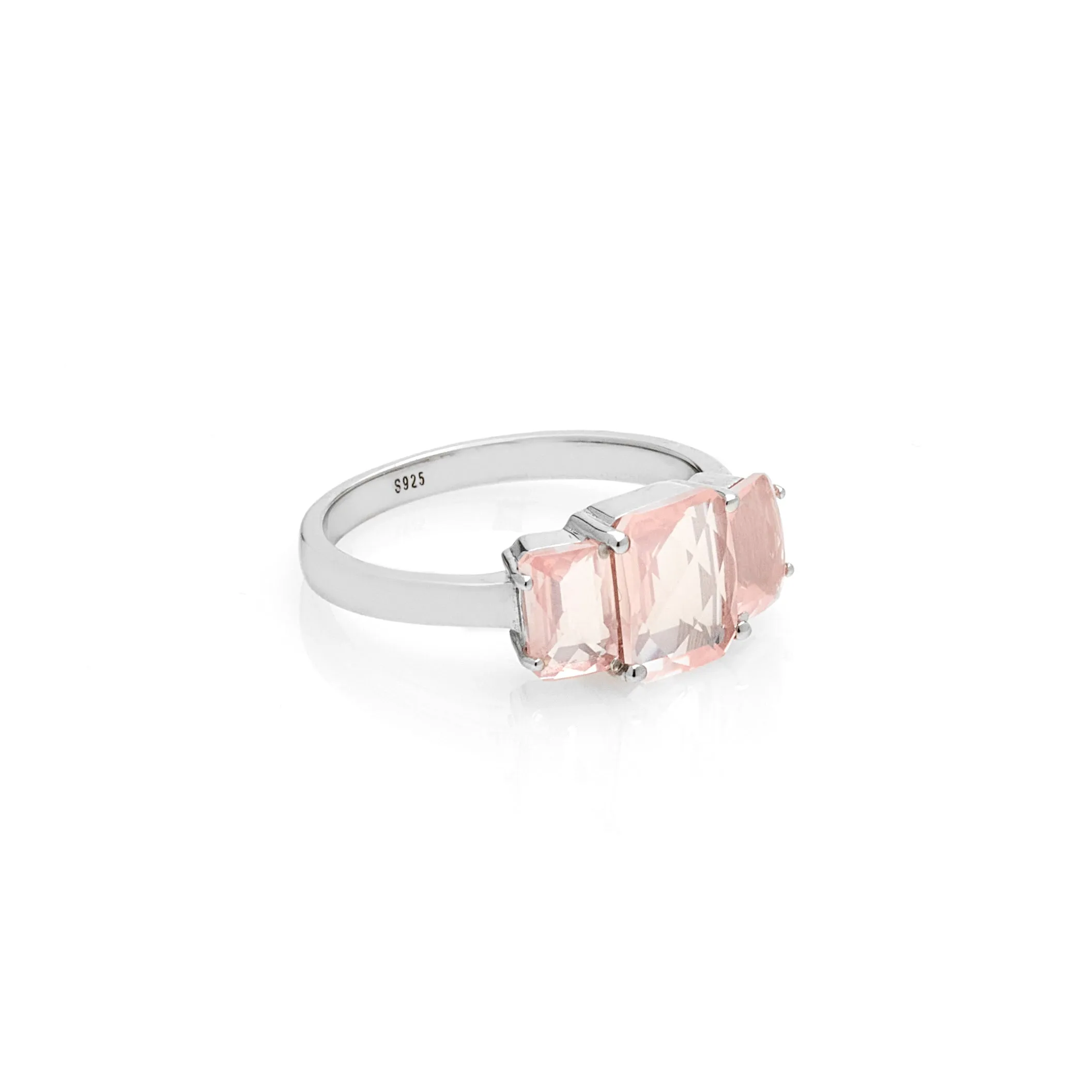 Reverie / Ring / Rose Quartz   Silver