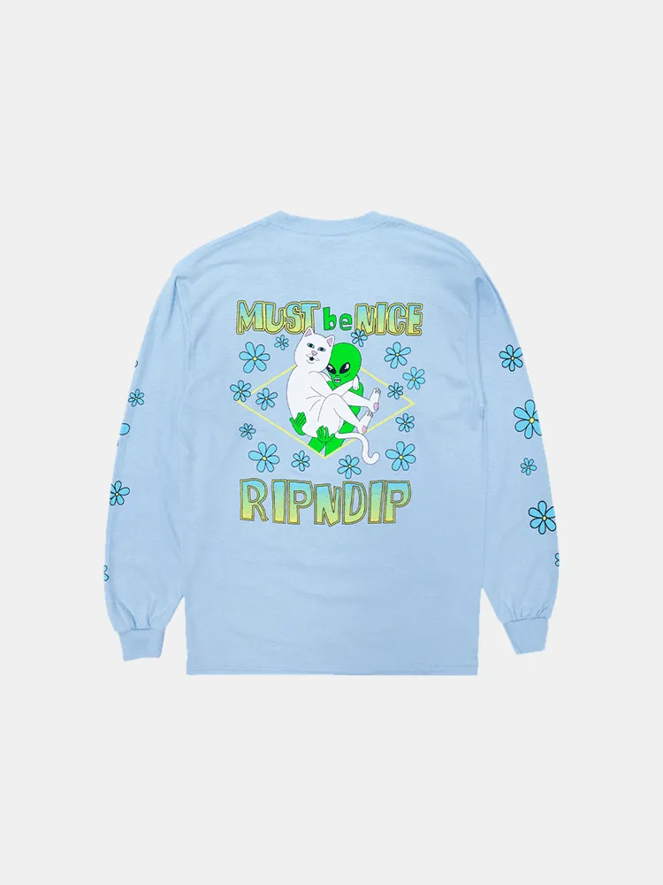 Rip N Dip Lonely Lover Long Sleeve - Baby Blue