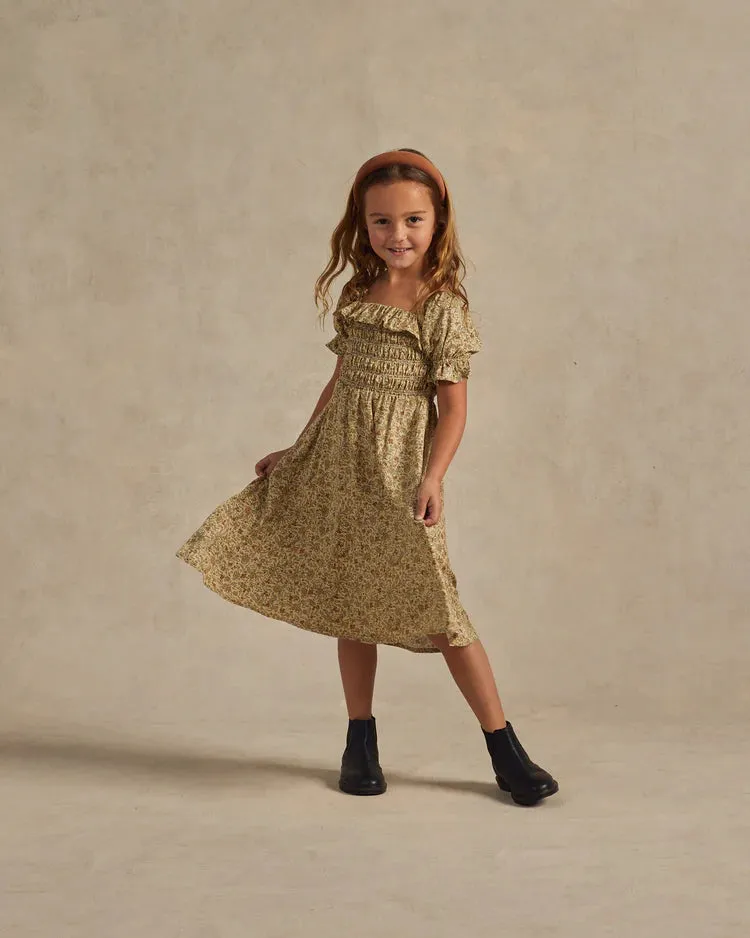 Rylee & Cru - Birdie Dress Golden Garden