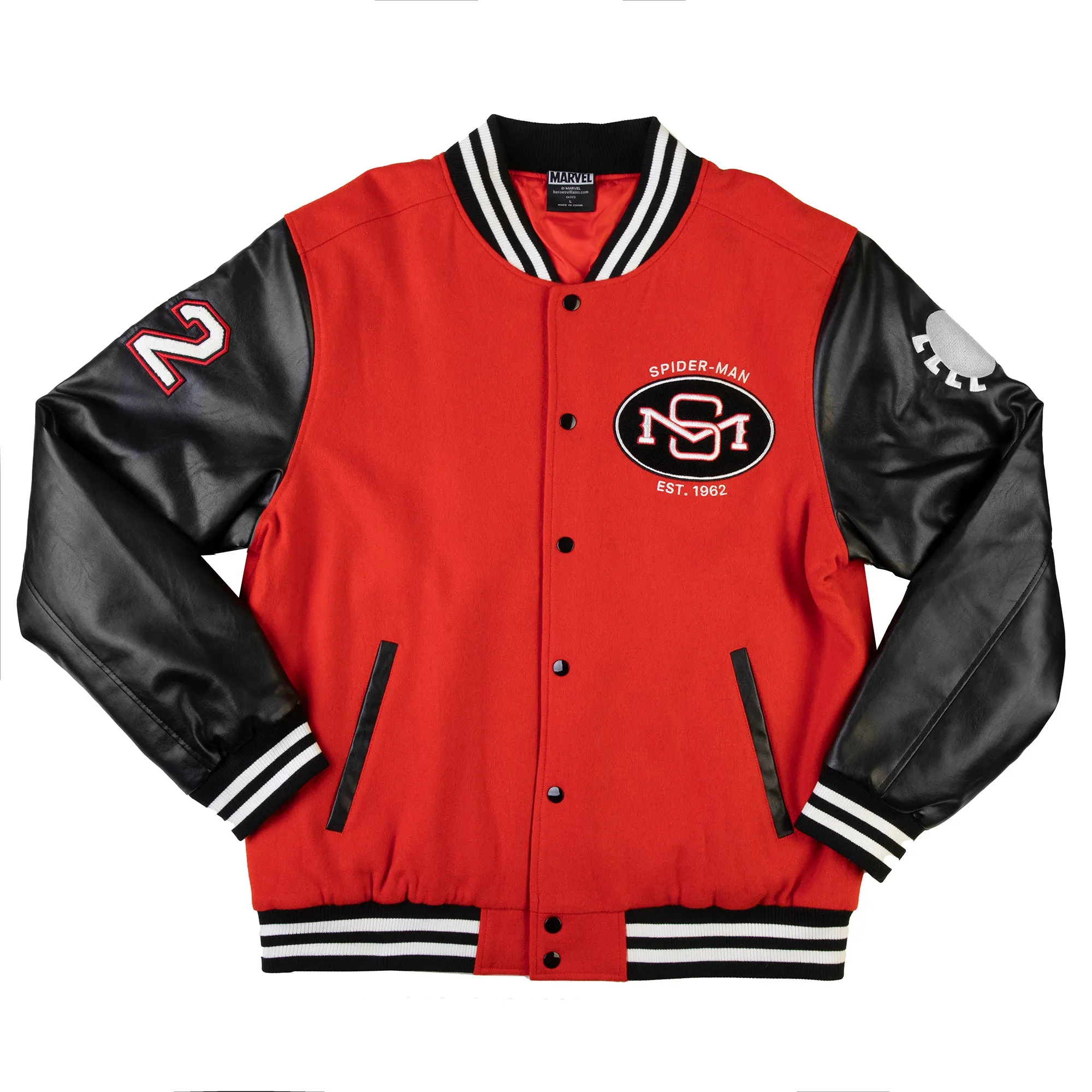 Spider-Man Varsity Jacket