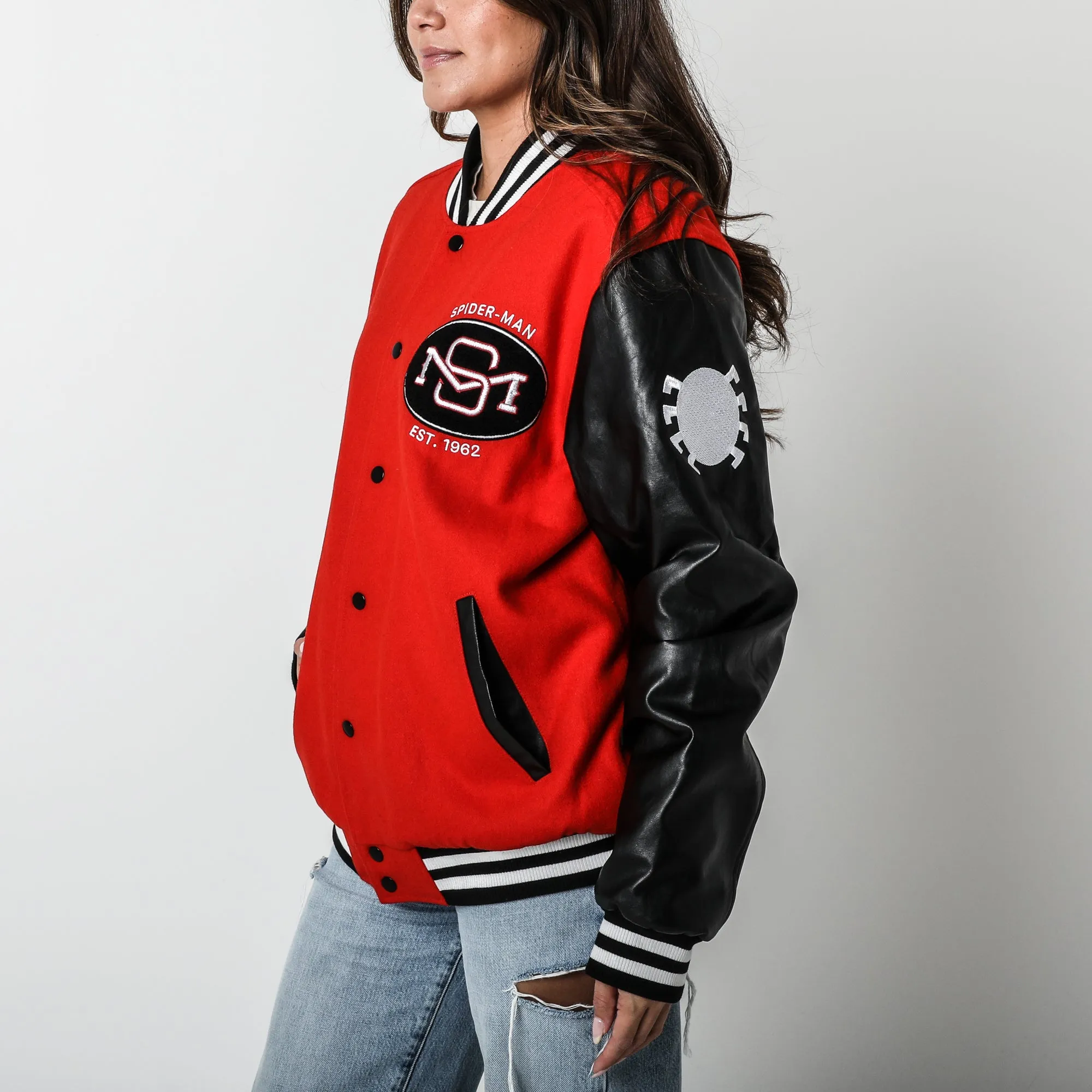 Spider-Man Varsity Jacket