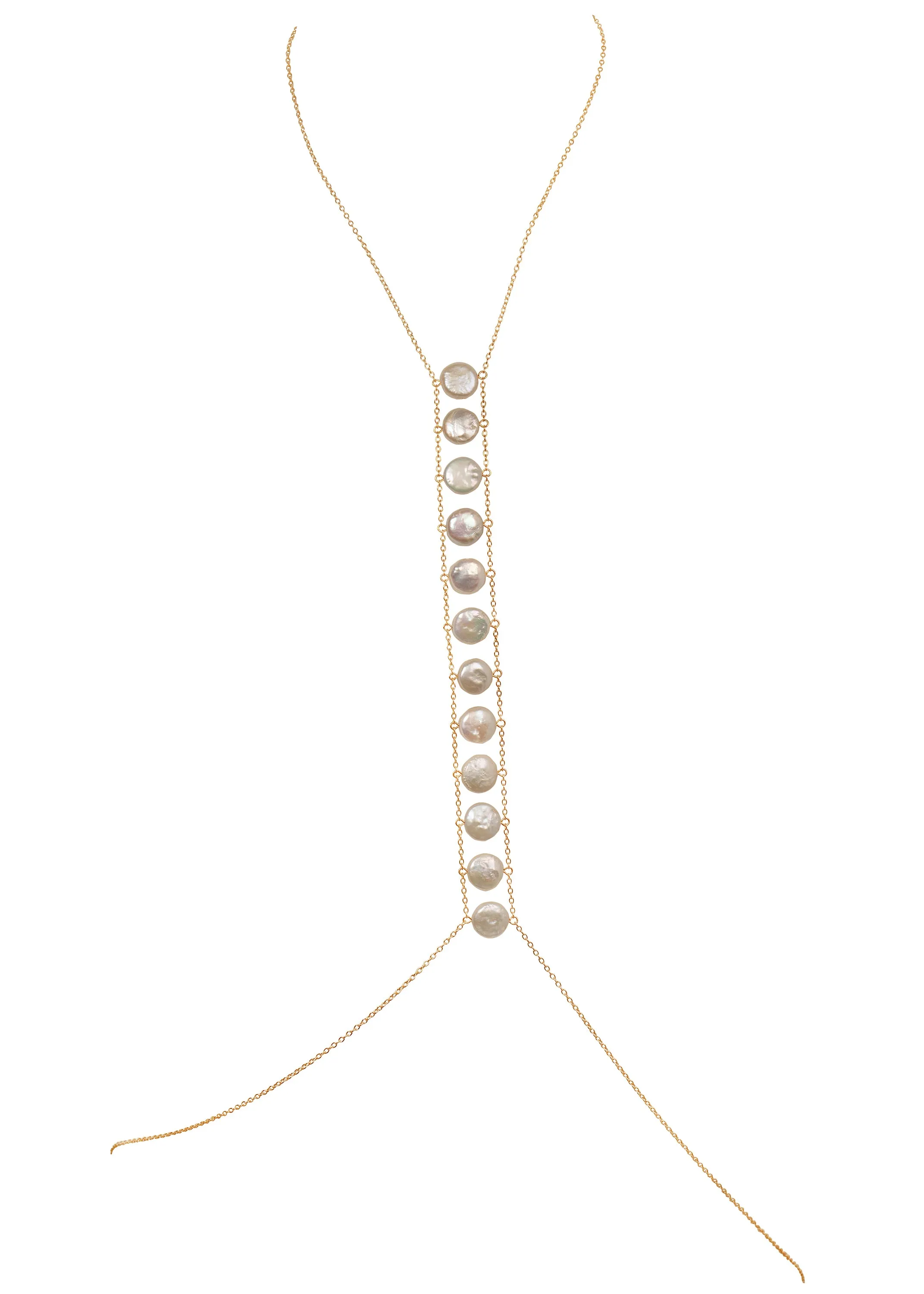 Spine Pearl Body Chain