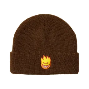 Spitfire Bighead Fill Cuff Beanie - Brown/Red/Gold