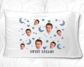 Sweet Dreams Personalized Pillowcase With Your Photo