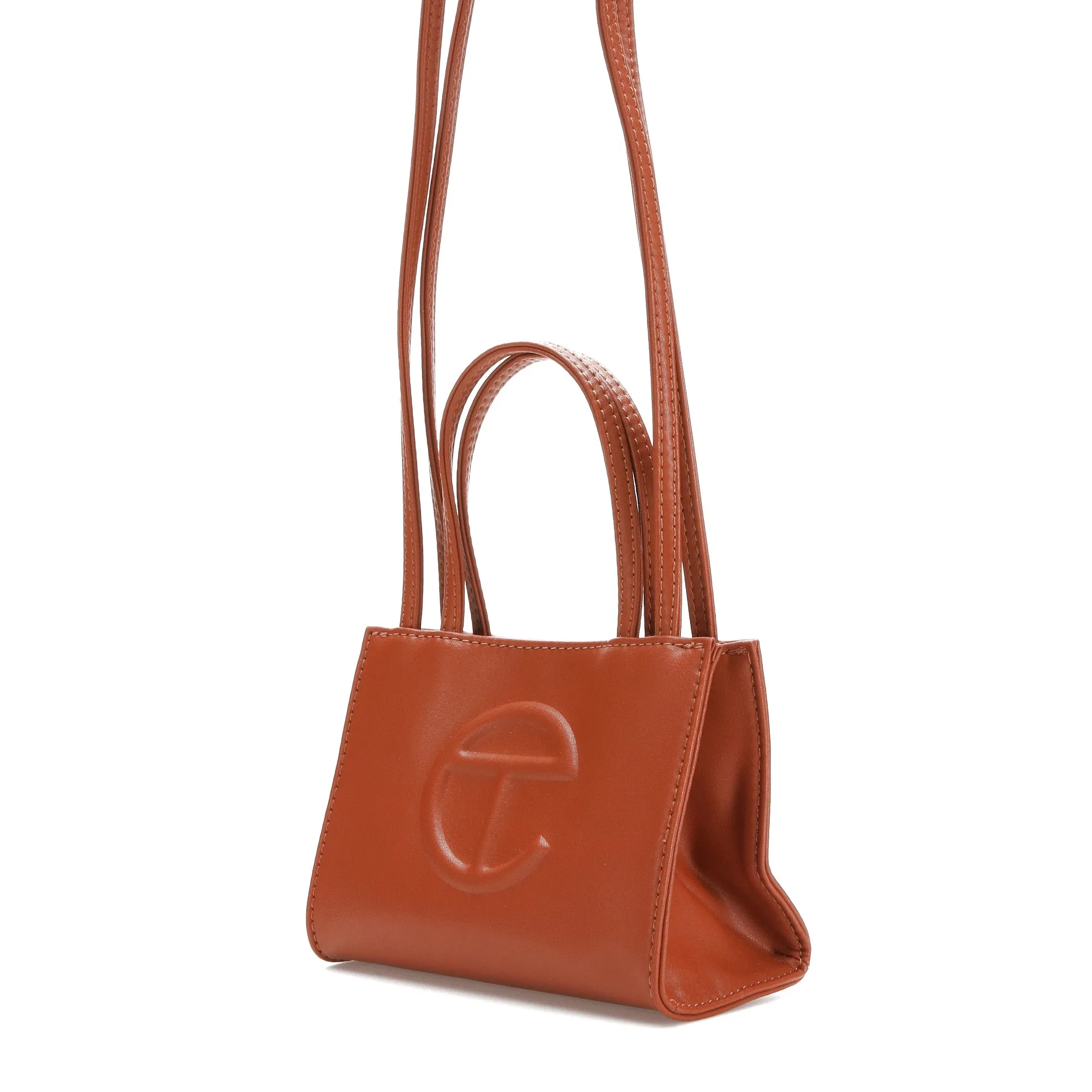 Telfar Shopping Bag Small Tan