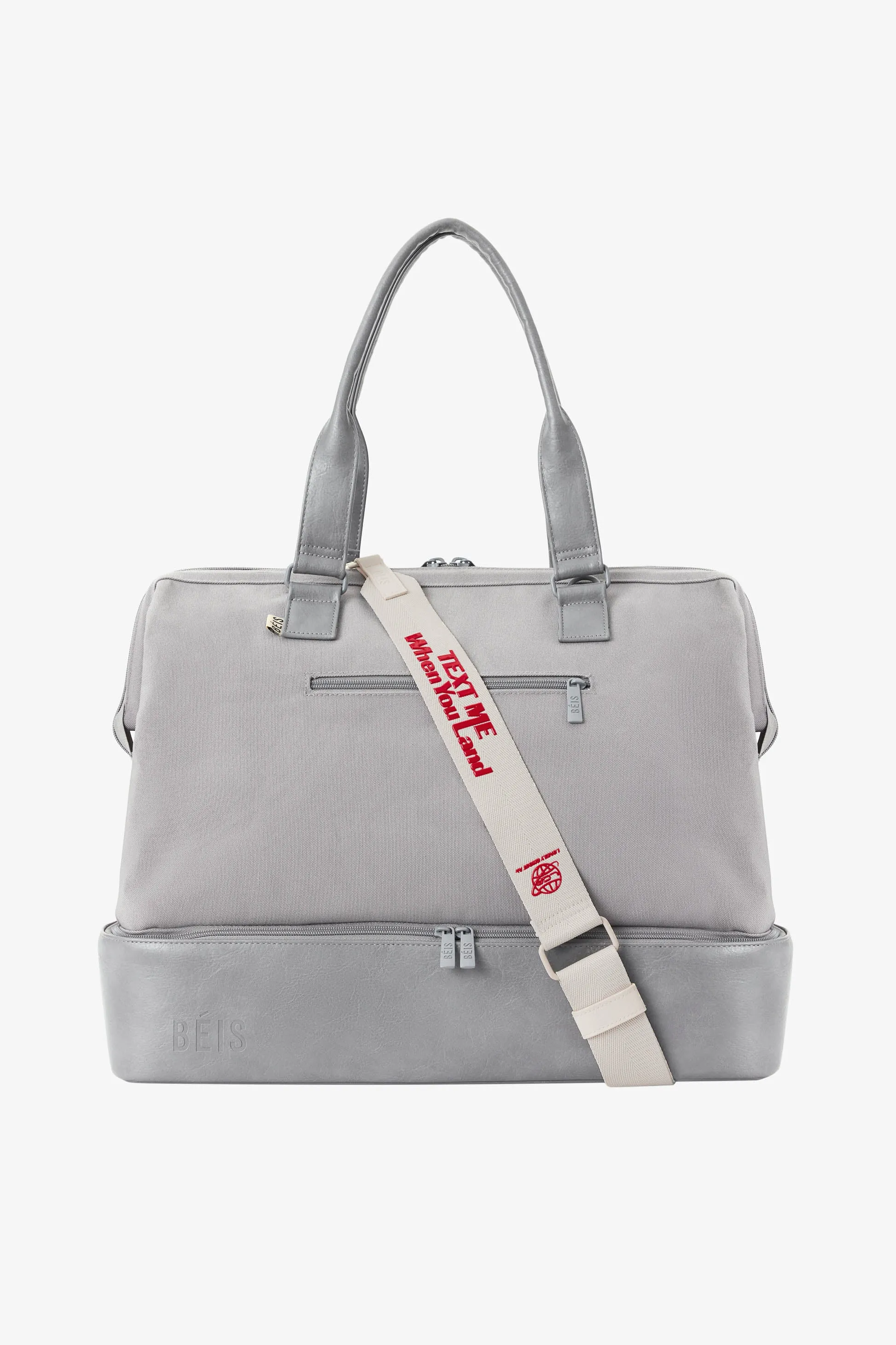 The Shoulder Strap in Ghost White