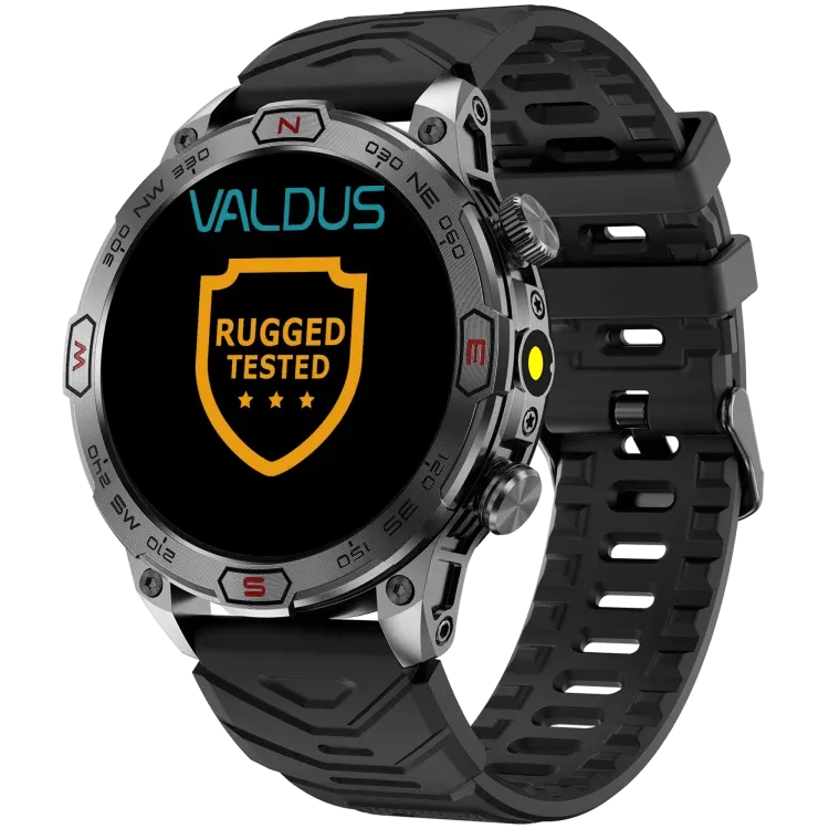 VALDUS 1.43 Inch AMOLED Screen Android Phone Smart Watch Blood Oxygen Monitoring Heart Rate Blood Pressure VD36 PRO Smart Watch