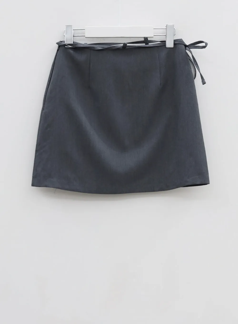 Waist Cross Strap Mini Skirt BU8