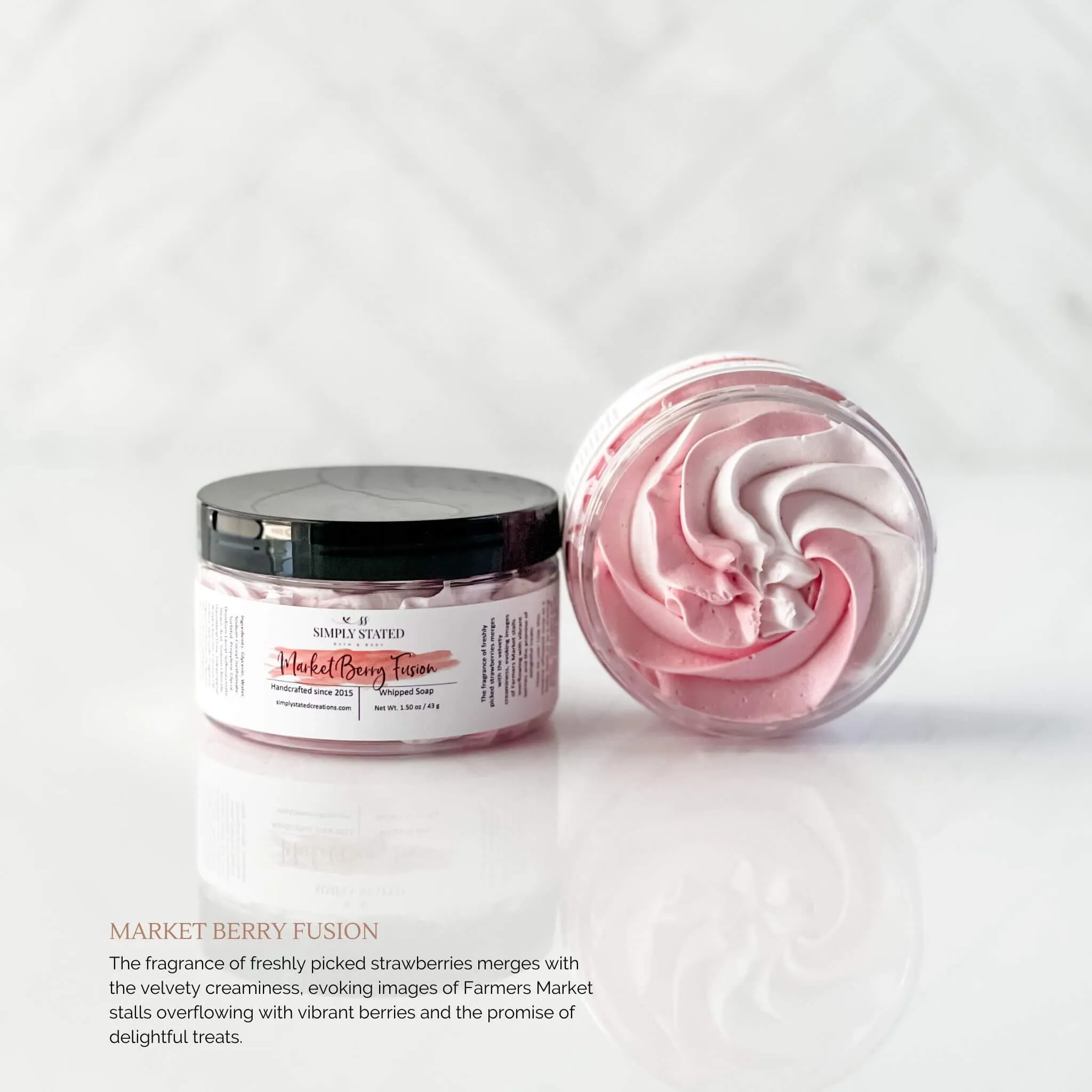 Whipped Soap Farmers Market Collection (Preorder; Ships 6/17/2024)