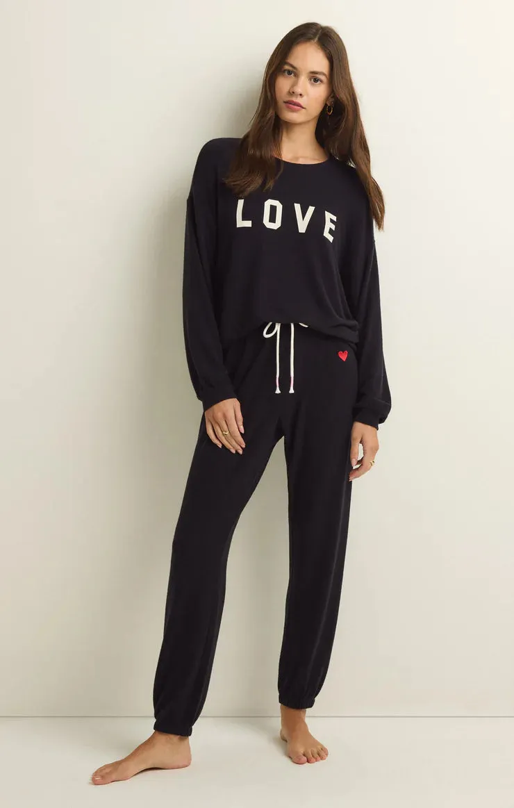 Z Supply ‘Team Love Ls Top’